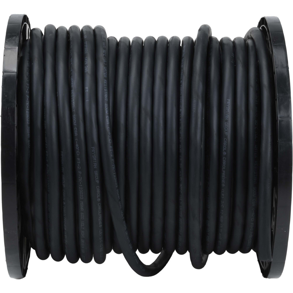 Value Collection 250', 12/3 Gauge/Conductors, Black Outdoor Extension Cord - BD-18750