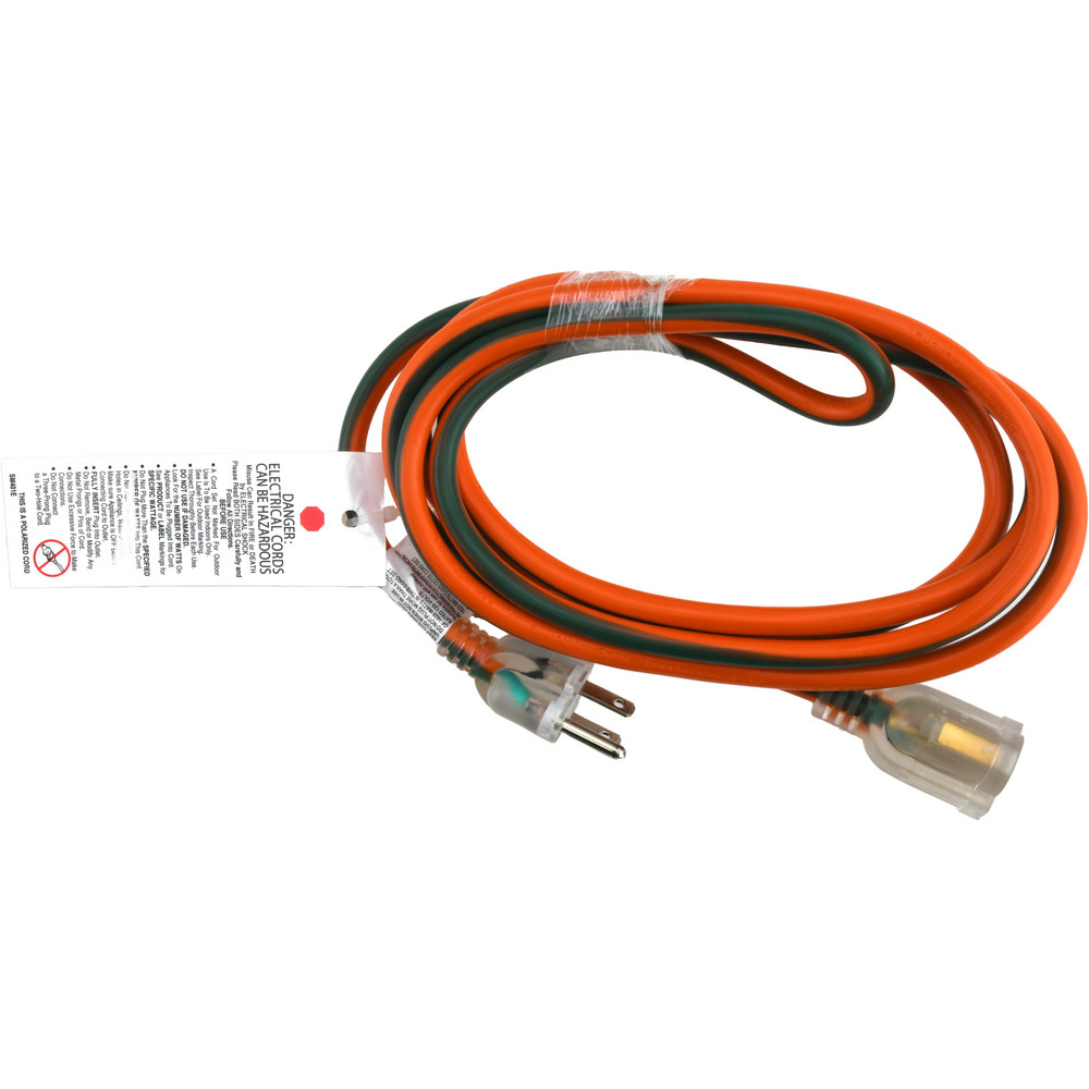 Value Collection 250', 12/3 Gauge/Conductors, Black Outdoor Extension Cord - BD-18750