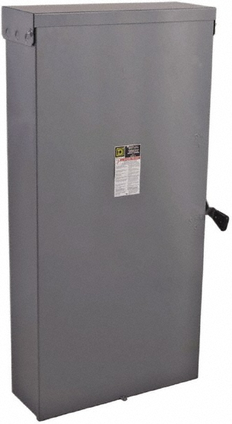 Square D Safety Switch: NEMA 1, 800 Amp, 240V, Fused - T327N