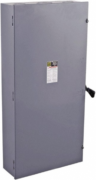 Square D Safety Switch: NEMA 1, 800 Amp, 240V, Fused - T327N