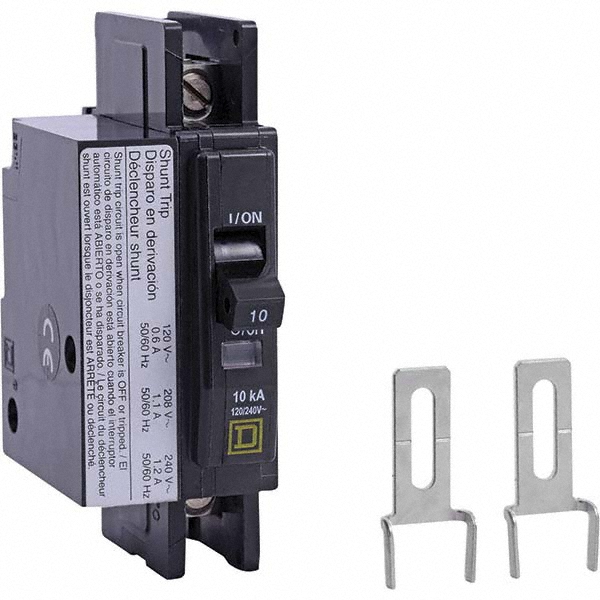 Square D 60 Amp, 240 VAC, 2 Pole, Panel Mount Miniature Circuit Breaker - QOU2601042