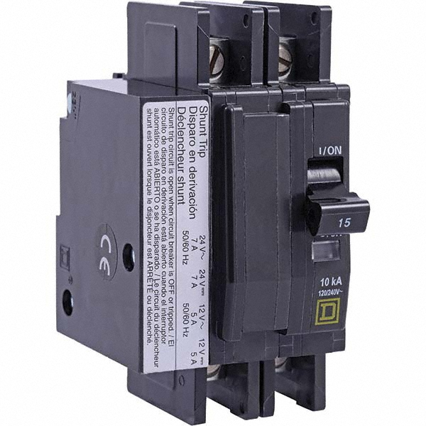 Square D 70 Amp, 240 VAC, 3 Pole, Panel Mount Miniature Circuit Breaker - QOU3707100
