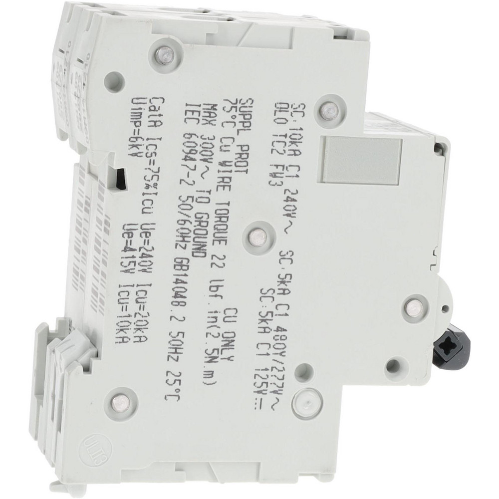 Schneider Electric 1 Amp, 2 Pole, DIN Rail Mount Standard Circuit Breaker - MG24442