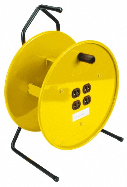 Reelcraft Cord & Cable Reel: 14 AWG, 45' Long, Flying Lead End - L NM445 144 X
