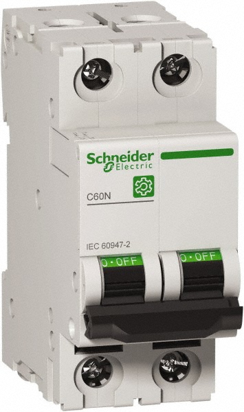 Schneider Electric 3 Amp, 277 Volt, 1 Pole, Clip Mount C60SP Circuit Breaker - Supplementary Protection - M9F23103