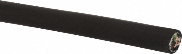 Made in USA 18/3 Gauge/Conductors, Black Indoor Replacement Cord, Priced as 1' Increments, Minimum Cut Length is 50', 250' Total Coil Length - 86013.15.01