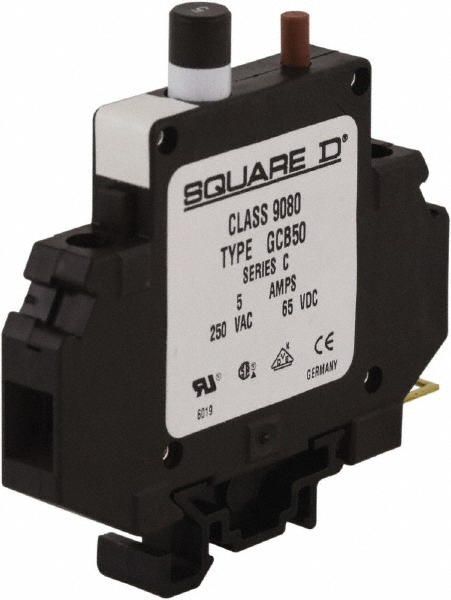 Schneider Electric 7 Amp, 1 Pole, DIN Rail Mount Standard Circuit Breaker - MG17415