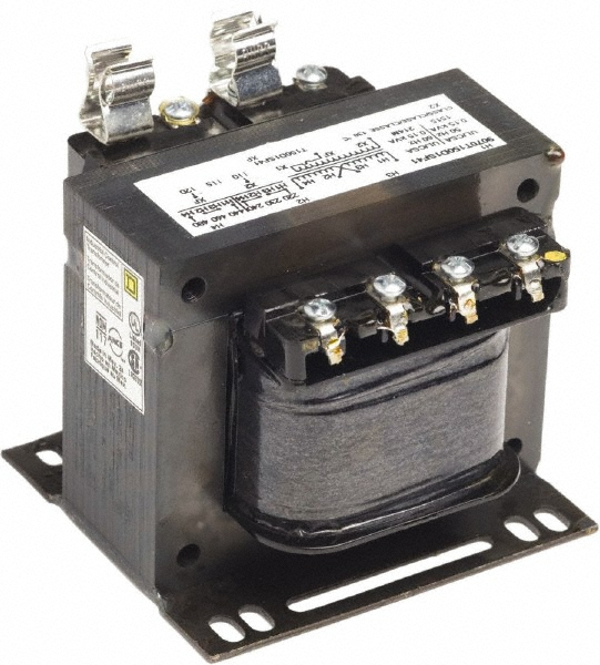 Square D 750 VA, Top Mount Fuse Block Control Transformer - 9070T750D59