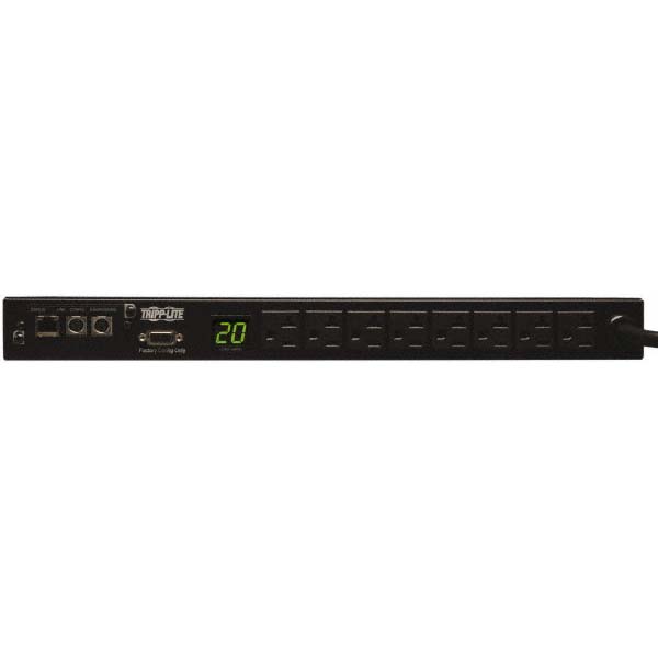 Tripp-Lite 8 Outlets, 120 VAC20 Amps, 10' Cord, Power Outlet Strip - PDUMNH20