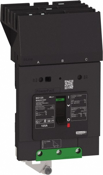 Square D Circuit Breakers: Circuit Breaker Type: Miniature; Amperage: 90; Voltage: 600V - EDB26090