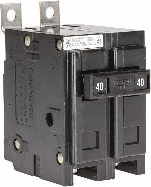 Square D Circuit Breakers; Circuit Breaker Type: Miniature Circuit Breaker; Milliamperage (mA): 100; 100 A; Number of Poles: 3; Tripping Mechanism: Thermal-Magnetic; Terminal Connection Type: Lug; Mounting Type: Bolt-On; Overall Depth: 4.0500 in; 103 mm; Overall Height: 5.6600 in; 144 mm - EGB34100SA