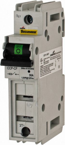 Cooper Bussmann Cam & Disconnect Switch: Open, Fused, 60 Amp, 600VAC, 3 Phase - CCP-3-60CF