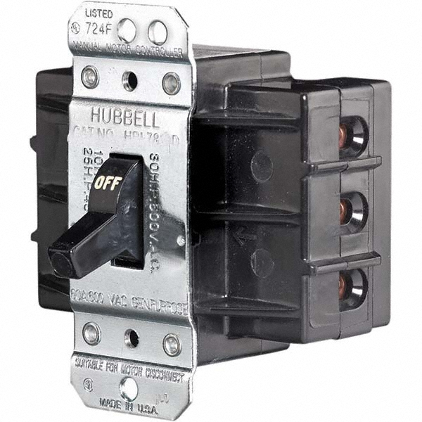 Cooper Bussmann Cam & Disconnect Switch: Open, Fused, 60 Amp, 600VAC, 3 Phase - CCP-3-60CF