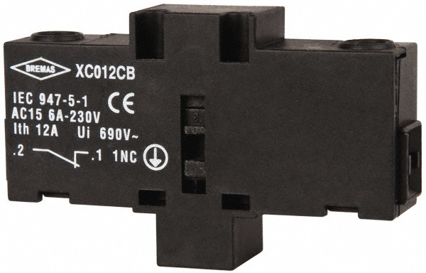 Schneider Electric Cam and Disconnect Switch Auxiliary Contact Block - GS1AM101