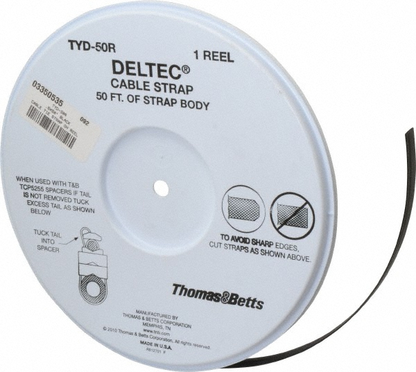 Reelcraft Cord & Cable Reel: 12 AWG, 100' Long, Triple-Tap Outlet End - L 70100 123 9
