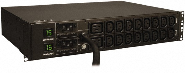 Tripp-Lite 18 Outlets, 120 VAC30 Amps, 15' Cord, Power Outlet Strip - PDUMH30HV