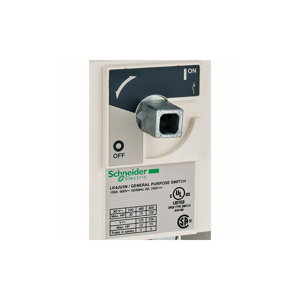 Schneider Electric Cam & Disconnect Switch: Non-Fused - LK4JU3N