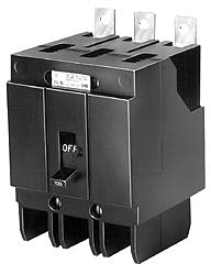 Eaton Cutler-Hammer 15 Amp, 125 VDC, 277/480 VAC, 1 Pole, Bolt On Molded Case Circuit Breaker - GHB1015