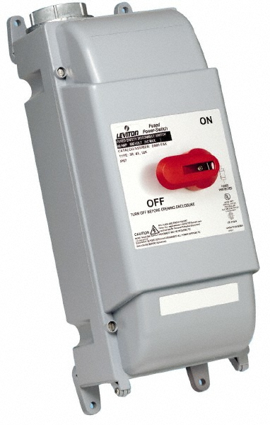 Cooper Bussmann Cam & Disconnect Switch: Open, Fused, 60 Amp - CCP-2-60CF