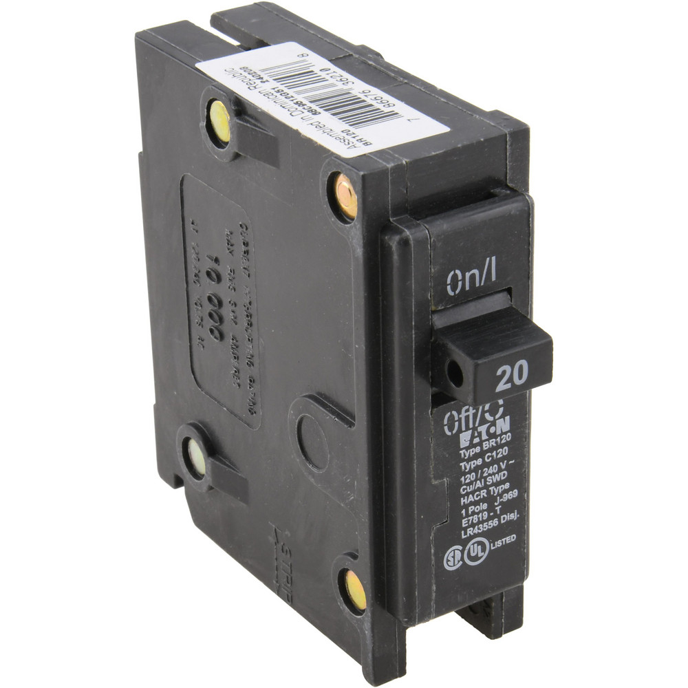 Square D Circuit Breakers: Circuit Breaker Type: Miniature; Amperage: 20; Voltage: 600V - EGB26020