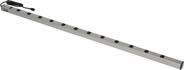 Wiremold 6 Outlets, 120 Volts, 15 Amps, 15' Cord, Power Outlet Strip - JO6B2B