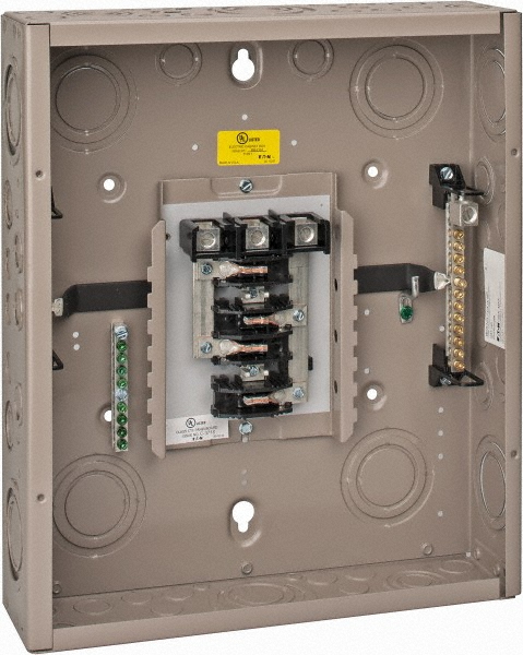 Square D Load Centers: Load Center Type: Main Lug; Number of Circuits: 30; Main Amperage: 100; Number of Phases: 3 - NQ430L1