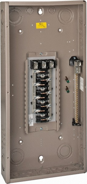 Square D Load Centers: Load Center Type: Main Lug; Number of Circuits: 30; Main Amperage: 100; Number of Phases: 3 - NQ430L1