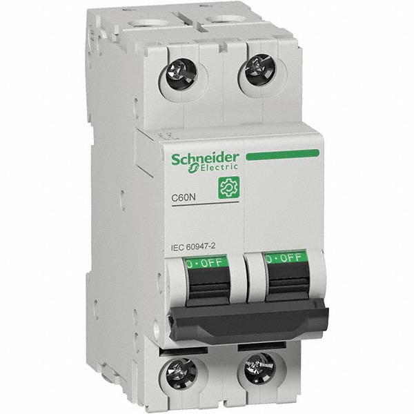 Schneider Electric 100 Amp, 440 VAC, 3 Pole, DIN Rail Mounted Miniature Circuit Breaker - A9N18425