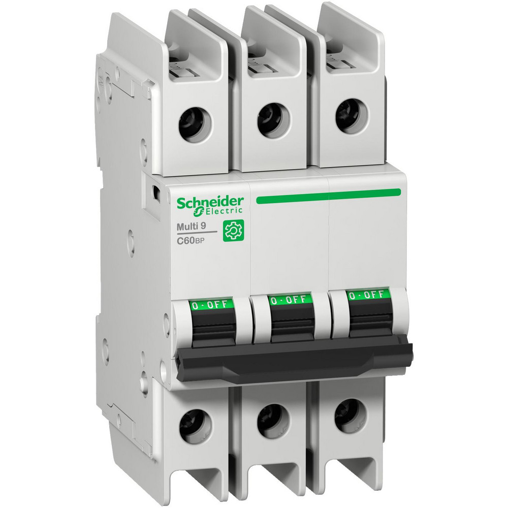 Schneider Electric 20 Amp, 480Y/277 Volt, 3 Pole, Clip Mount C60BP - Branch Protection Circuit Breaker - M9F43320