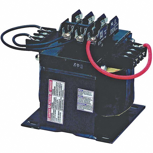 Square D 1 Phase, 1,000 VA, Control Transformer - 9070T1000D50