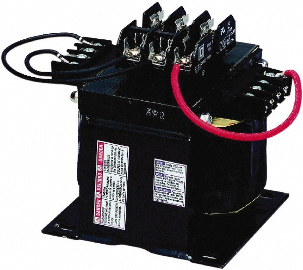 Square D 1 Phase, 1,000 VA, Control Transformer - 9070T1000D50