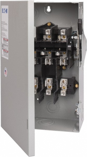 Square D Safety Switch: NEMA 12 & 3R, 60 Amp, Fused - H362AWAVW