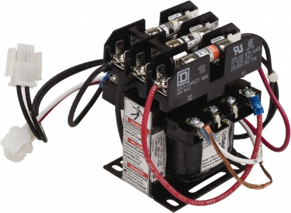 Square D 1 Phase, 50 VA, Control Transformer - 9070T50D4