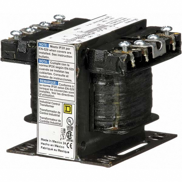 Square D 1 Phase, 50 VA, Control Transformer - 9070T50D4