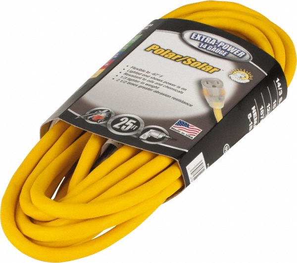 Conductix Cord & Cable Reel: 16 AWG, 40' Long, With Cable End - 142160404029