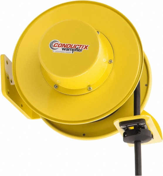 Conductix Cord & Cable Reel: 12 AWG, 40' Long, Bare End - 142120404011