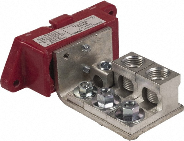 Square D Safety Switch Accessories: Switch Accessory Type: Neutral Block; For Use With: Heavy Duty Safety Switches Series F1, F5 to F6 - CSN03C