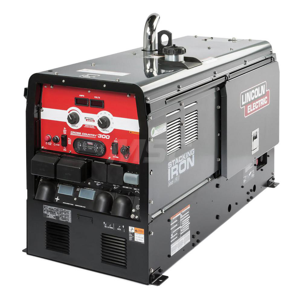 Lincoln Electric Portable Power Generator: Diesel, Electric Start - K4166-1