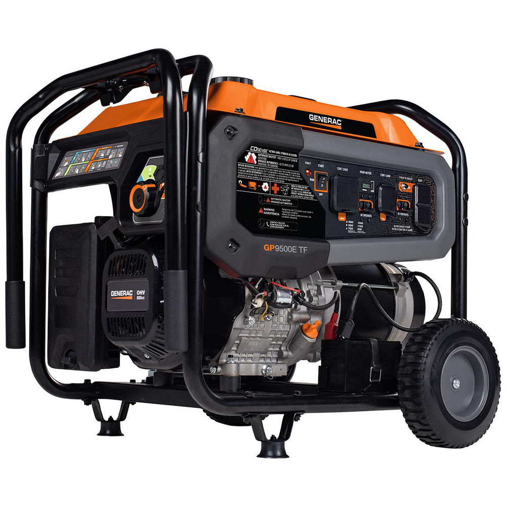 Winco Inc Portable Power Generator: Gasoline, Liquid Propane (LP) & Natural Gas, Electric & Pull - HPS9000E