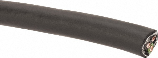 Value Collection 250', 14/3 Gauge/Conductors, Black Outdoor Extension Cord - BD-18738