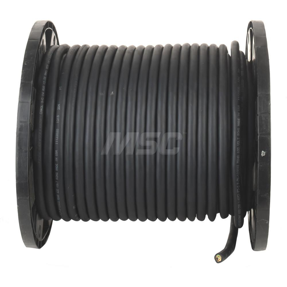 Value Collection 250', 14/3 Gauge/Conductors, Black Outdoor Extension Cord - BD-18738