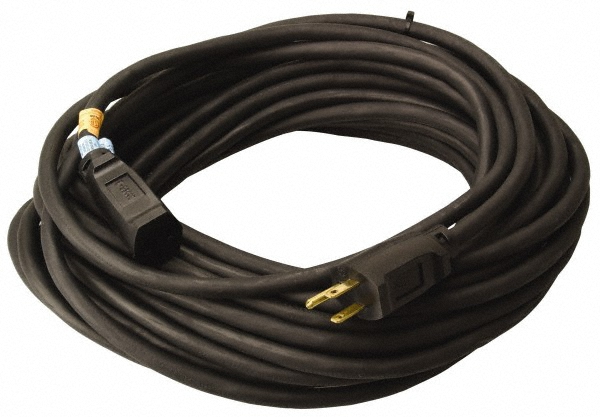 Value Collection 250', 14/3 Gauge/Conductors, Black Outdoor Extension Cord - BD-18738