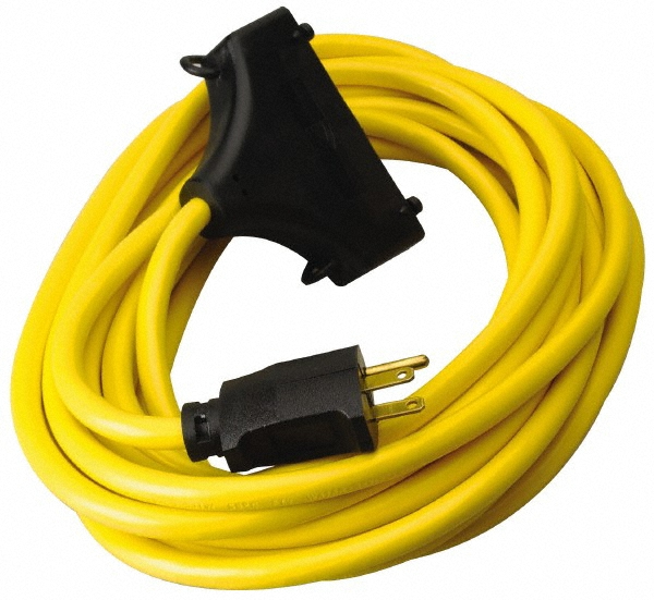 Wiremold 6 Outlets, 120 Volts, 20 Amps, 15' Cord, Power Outlet Strip - J60B2B20