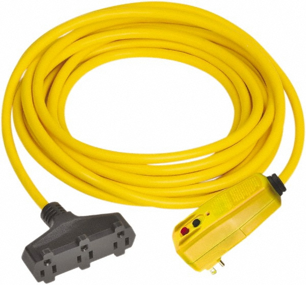 Tower Right Angle GFCI Cord Set: 2' Cord, 15A, 125V - 30326807-08