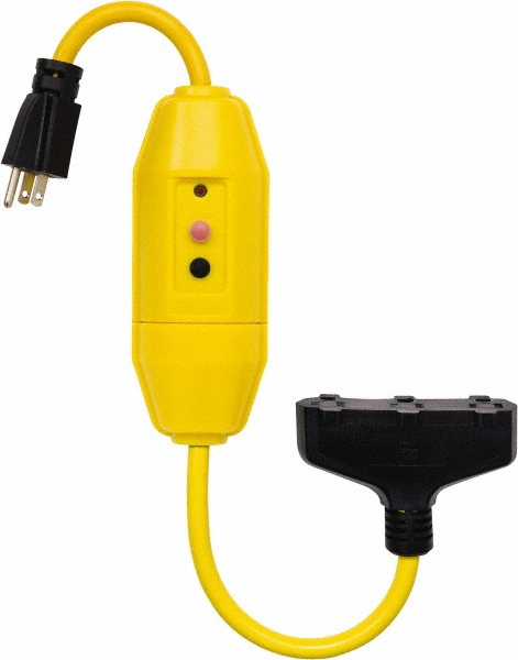 Tower Right Angle GFCI Cord Set: 2' Cord, 15A, 125V - 30326807-08