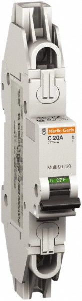 Schneider Electric 15 Amp, 277 VAC, 1 Pole, Miniature Circuit Breaker - MGN61309