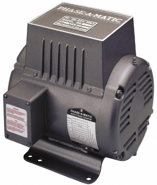 Made in USA 5 hp Rotary Phase Converter - CNC PAC-5