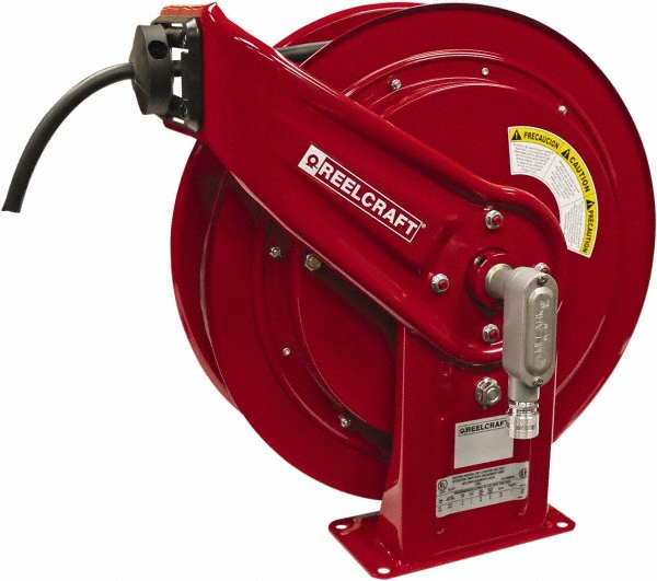 Reelcraft Cord & Cable Reel: 12 AWG, 50' Long, Flying Lead End - L NM450 123 X