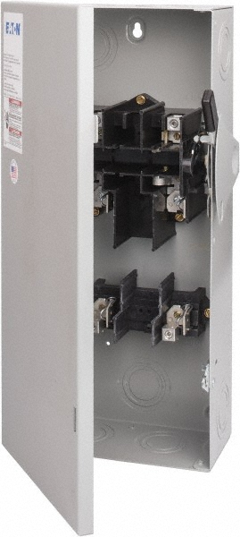 Square D Safety Switch: NEMA 1, 100 Amp, 240VAC, Fused - H82344EI