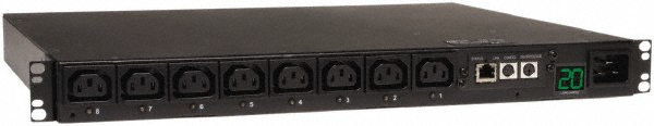 Tripp-Lite 14 Outlets, 200/240 Volts, 20 Amps, 12' Cord, Power Outlet Strip - PDUH20HVL6
